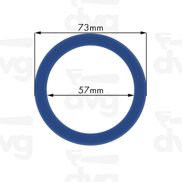 Gruppendichtung 8.5mm Silikon blau