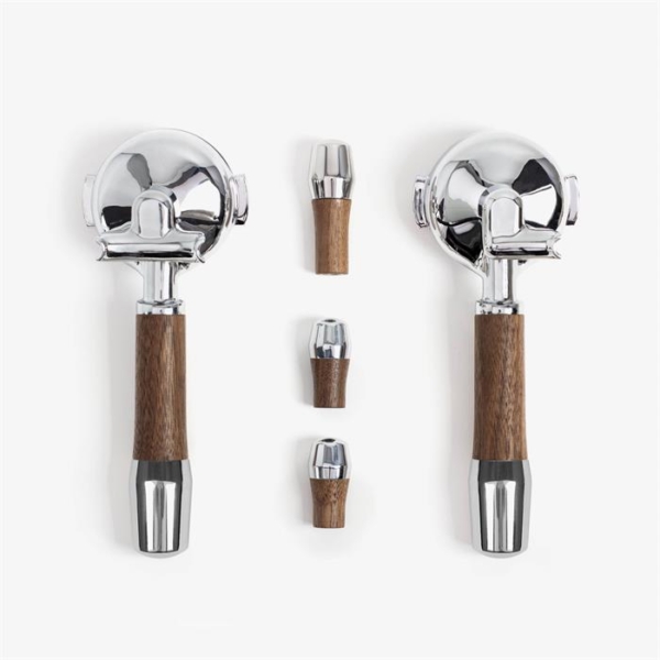 Wiedemann Griffset für ECM/Kipphebel, Nussbaum