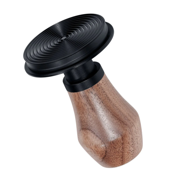 Normcore Premium Tamper Druckregulierend Titan PVD beschichtet Nussbaum – Bild 2